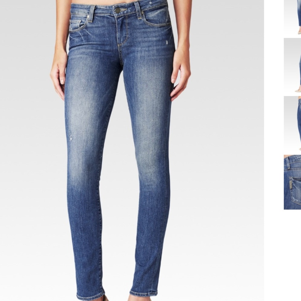 PAIGE denim- SKYLINE ANKLE PEG - BIG SUR